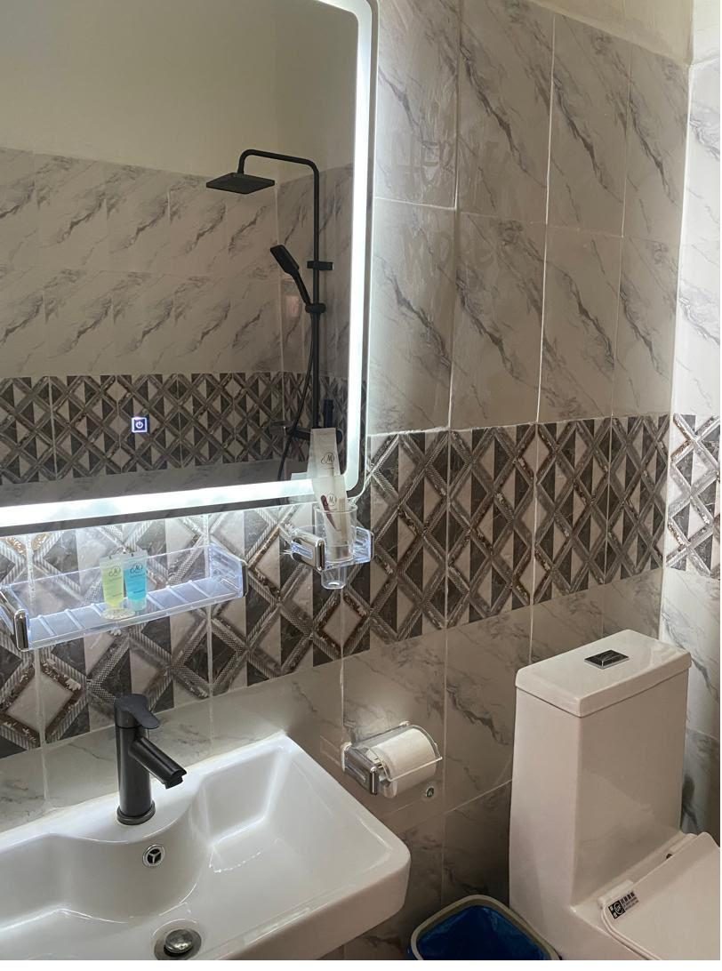 Salle de bain marbre